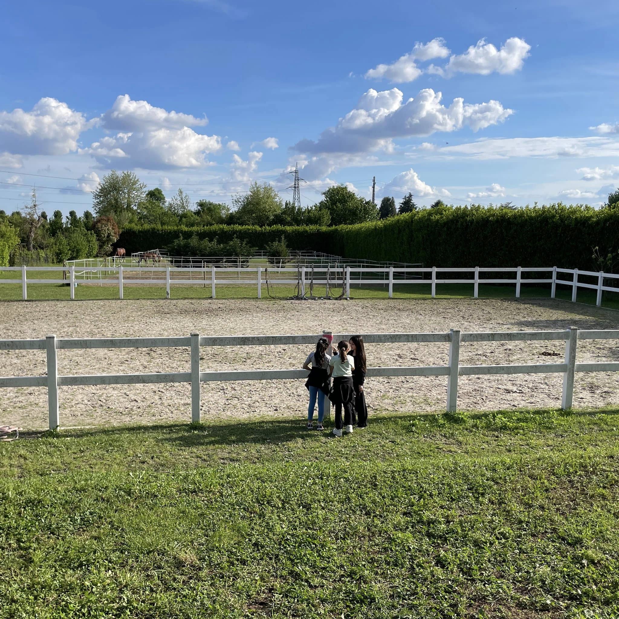 Campo esterno per allenamenti e attività equestre all’aperto