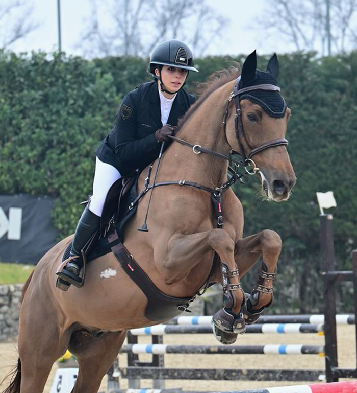 Emma Ferrara con Midar, categoria 100