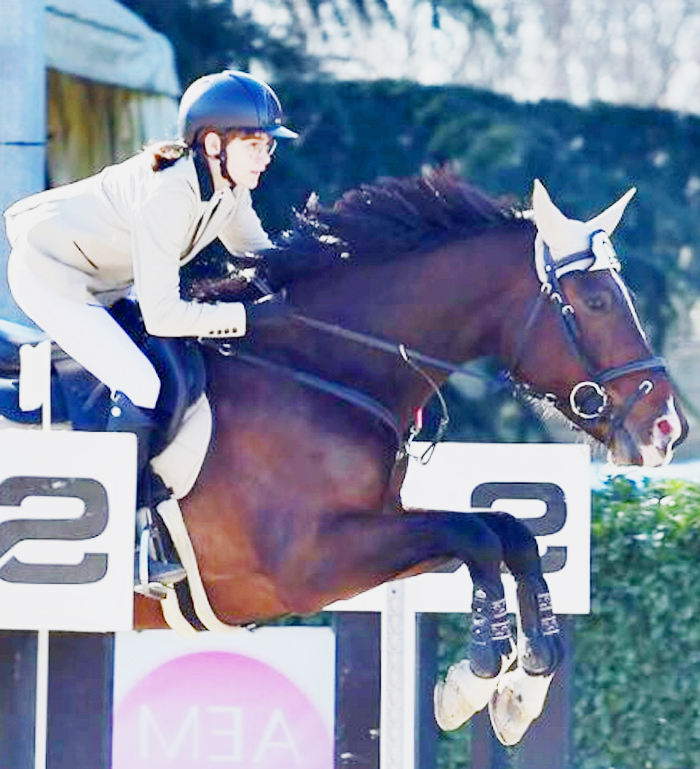 Paola Lupi Timini con Andira WP Z, categoria 100